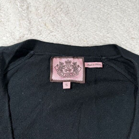 Juicy Couture Button Up Long Cardigan Sweater - Picture 3 of 5